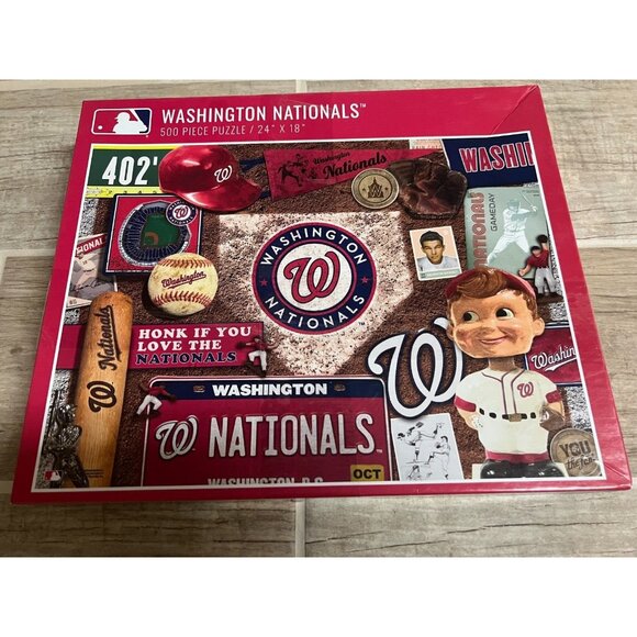 You the Fan Other - Washington Nationals Jigsaw Puzzle 500 piece‎ MLB Baseball You the Fan Gift Idea